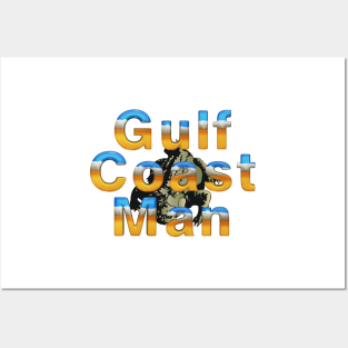 Gulf Coast Man Posters and Art